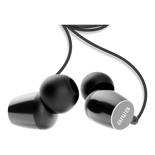 Aiwa In-Ear Wired Headphones Black - Aiwa - Image 2