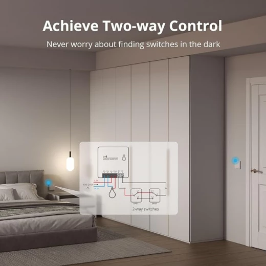 من سونوف ZBMINI - مفتاح ضوء ذكي ZigBee (ثنائي الاتجاه) - سونوف - Image 5