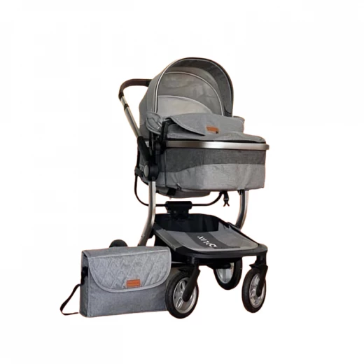 Toddlin 2 in 1 Baby Stroller and Bag Grey Toddlin 2 in 1 Baby Stroller and Bag Grey