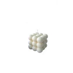 Niveole Natural wax Decorative candles white color