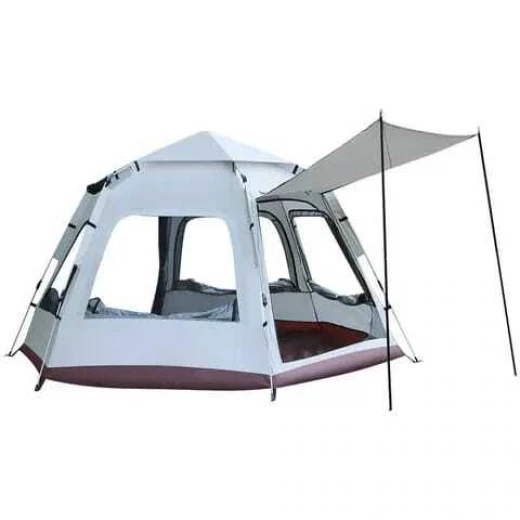 Tactical, Automatic tent, Silver and Brown color, Size 280/240/160 - Tactical - Image 4