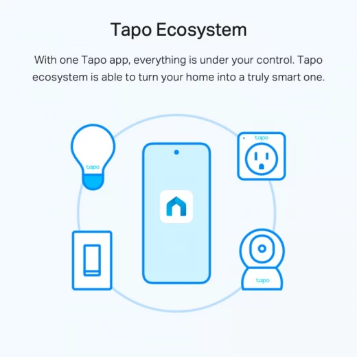 مصباح ذكي واي فاي Tapo -Link L510E مع خاصية التعتيم - تابو - Image 2