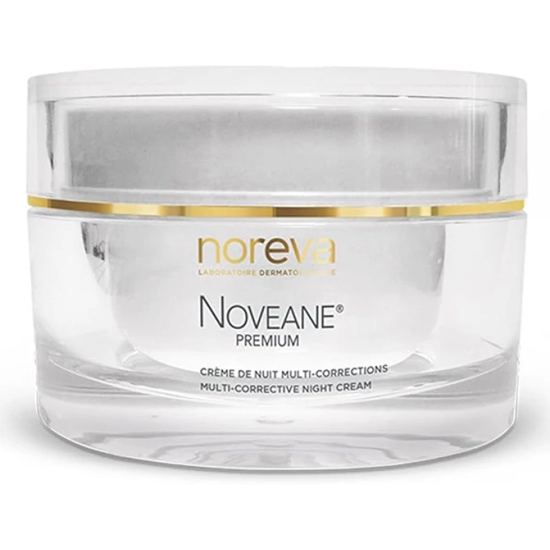 Noreva Noveane Premium Night Cream is a multi-correcting cream that nourishes, fills, restructures, brightens and restores elasticity and flexibility to the skin of the face during the night 50 ML - Noreva