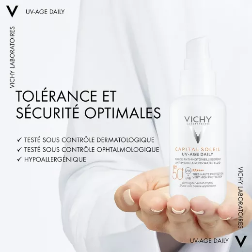 فيشي كابيتال سوليال UV - واقي شمس مضاد للتقدم في السن SPF50+ - فيتشي - Image 2