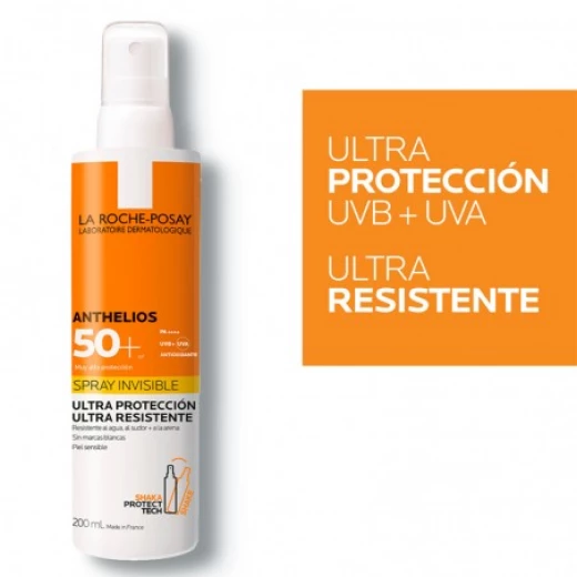 La Roche-Posay Anthelios Invisible Spray SPF50+ provides a very high broad-spectrum - La Roche Posay - Image 2