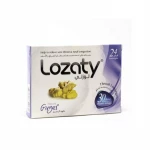 Lozaty Ginger Flavour Lozenges, 24 Pieces - lozaty