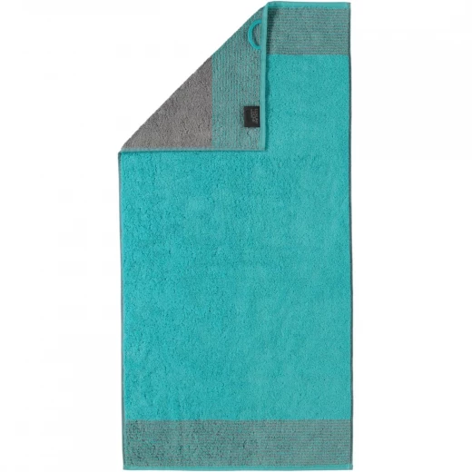 بشكير يدين 50*100 سم من Cawo Two-Tone - فيروزي - كاوو - Image 3