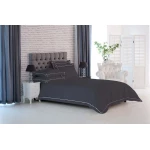 Givi Lulu Richmond 6-Piece Kingsize Duvet Cover Set - Dark Gray - Givi Lulu