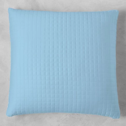 Givi Lulu Cotton Sateen 65x65 cm Cushion - Light Blue Givi Lulu Cotton Sateen 65x65 cm Cushion - Light Blue