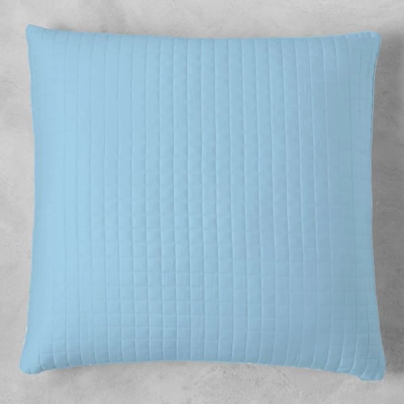 Givi Lulu Cotton Sateen 65x65 cm Cushion - Light Blue - Givi Lulu
