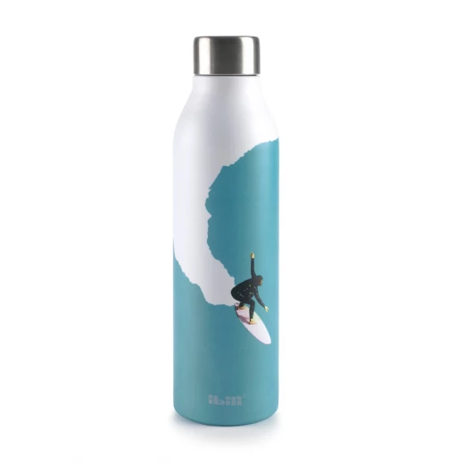 مطرة مشروبات ساخنة وباردة 500 مل من Ibili Surf - أزرق مطرة مشروبات ساخنة وباردة 500 مل من Ibili Surf - أزرق