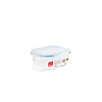 Ibili Air-Vent 520ml Glass Food Container - Blue - Ibili