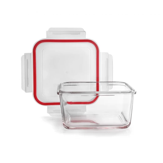 حافظة طعام زجاج 450 مل من Ibili Lunch-Away - أحمر - ابيلي - Image 2