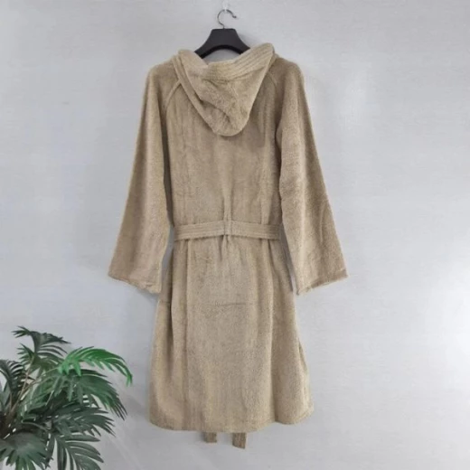 روب استحمام مقاس 5XL من Arconate - بيج - اركنيت - Image 2