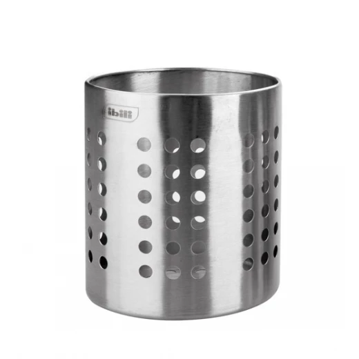 Ibili Premier Steel 10x12cm Utensil Holder Ibili Premier Steel 10x12cm Utensil Holder