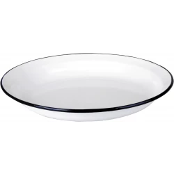 Ibili Vintage Blanca 32cm Dish - White & Blue