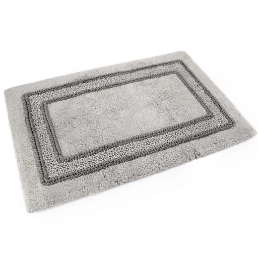 PHP Melissa 50x80cm Cotton Bath Rug - Gray PHP Melissa 50x80cm Cotton Bath Rug - Gray