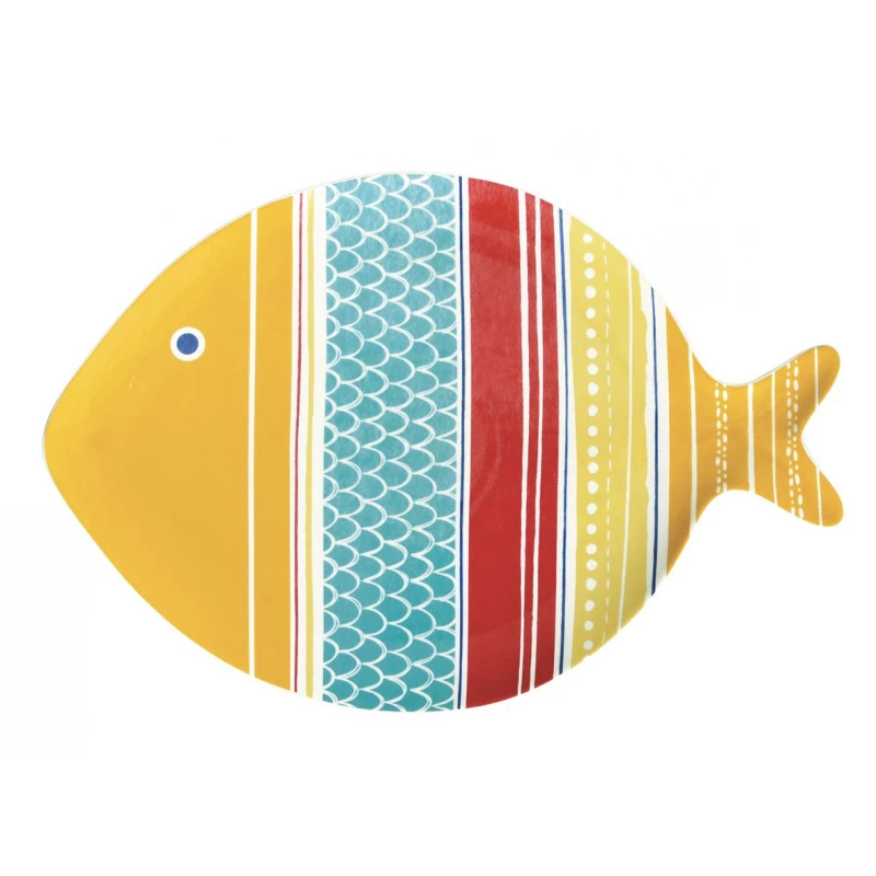 طبق 31*21.5 سم من Easy Life Sea Friends - ألوان متعددة - ايزي  لايف