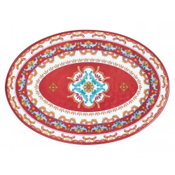 Easy Life Volterra 50x35cm Oval Tray - Multicolored