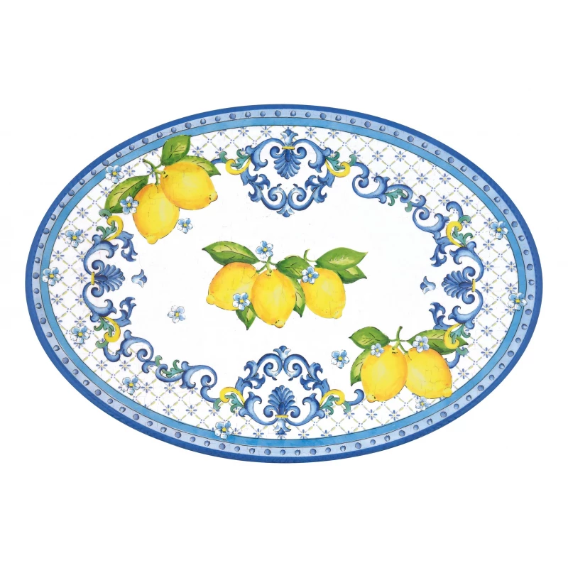 صينية بيضوية 50*35 سم من Easy Life Sorrento - ألوان متعددة - ايزي  لايف