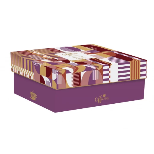 Easy Life Geometric Art 240ml 4-Piece Teacups Set in Box - Multicolored - Easy Life - Image 2