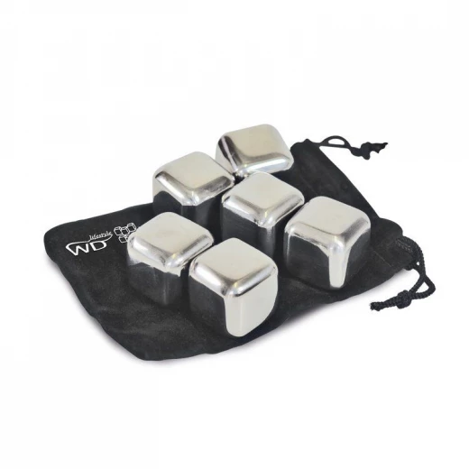 Easy Life 6-Piece Reusable 2.7cm Steel Drink Cooler Set - Steel - Easy Life - Image 3