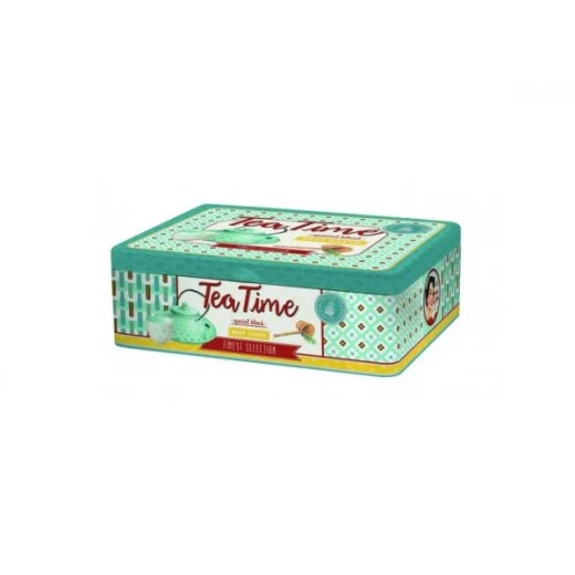 علبة شاي 6 أقسام من Easy Life Tea Time - ألوان متعددة علبة شاي 6 أقسام من Easy Life Tea Time - ألوان متعددة