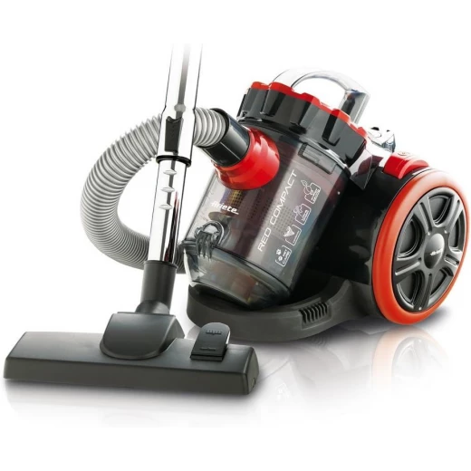 مكنسة كهربائية 1600 واط من Ariete Compact - أحمر مكنسة كهربائية 1600 واط من Ariete Compact - أحمر