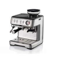 Ariete Espresso Coffee Machine with Grinder - Silver