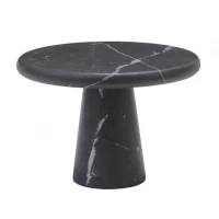 Aquanova Nero 20cm Pedestal Tray - Black