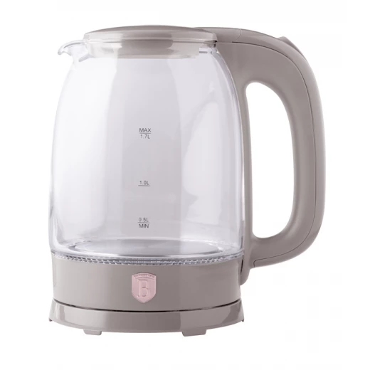Berlinger Haus Taupe LED Electric Kettle BH-9566 - Berlinger Haus - Image 4