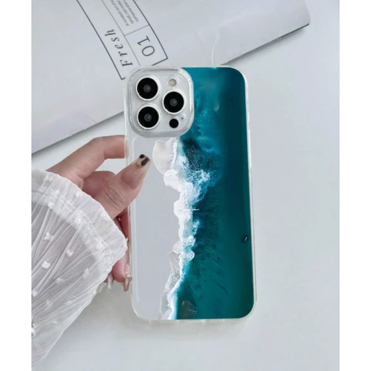 غطاء ايفون 11 برو - تصميم أمواج المحيط - آيفون كوفرز - Image 5