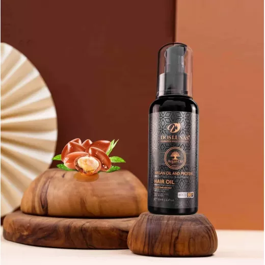 زيت الشعر والبروتين بالأرغان 100 مل من دوس لانوس - دوس لانوس - Image 3