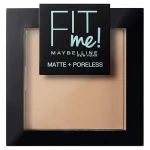 بودرة الوجه فيت مي مات آند بورليس من مايبيلين، 30 مل، رقم 120، عاجي كلاسيكي - Maybelline
