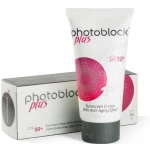 Derma Photoblock Plus SPF Sunscreen with Anti Aging Effect, 75 gm - Photoblock Plus