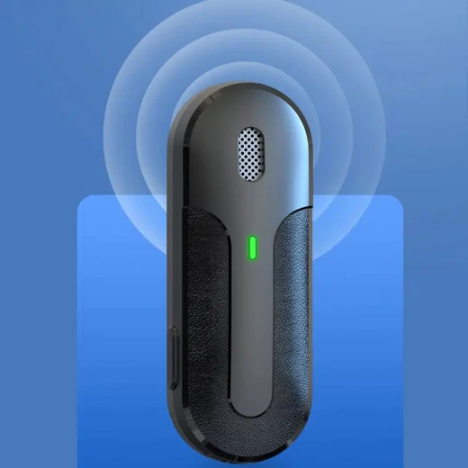 ييسيدو – ميكروفون لافاليير 2 في 1 (KR16) – لايتنينغ، 70mAh، لاسلكي، 2.4GHz – أسود - يسيدو - Image 5