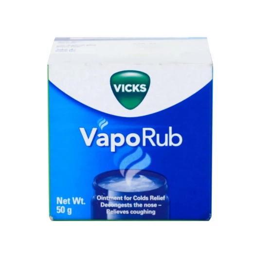 Vicks VapoRub - 50g Ointment for cold symptoms relief Relieves cough Clears nasal congestion - Vicks - Image 2