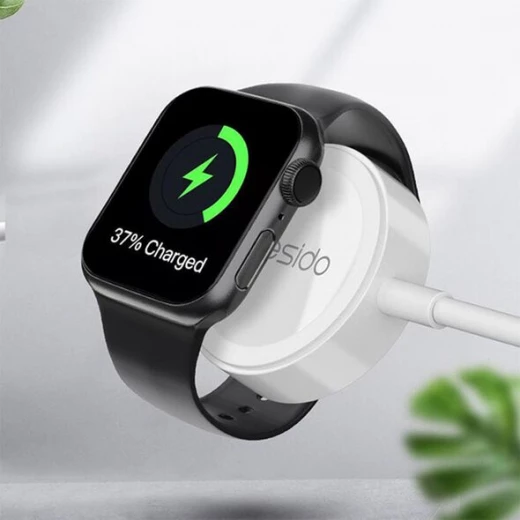 يسيدو - كابل شحن لاسلكي (CA70) - 2 في 1 USB إلى لايتنينغ، ساعة آبل، 2.4A، 1.2 متر - أبيض - يسيدو - Image 6