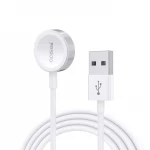 يسيدو - كابل شحن لاسلكي (CA70) - 2 في 1 USB إلى لايتنينغ، ساعة آبل، 2.4A، 1.2 متر - أبيض - يسيدو