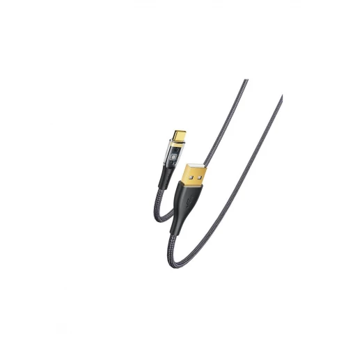 سيدو كابل CA104 18W USB نوع-C 1.2م PVC 2A، أسود - يسيدو - Image 2