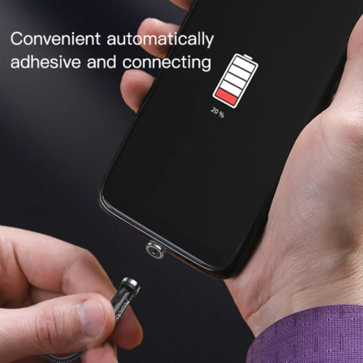 يسيدو CA68 كابل شحن مغناطيسي 3 في 1 2.4A USB، الطول: 1.2م - يسيدو - Image 3