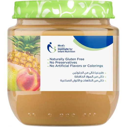 هيرو بيبي 3 فواكه برطمان 125 جرام +6 أشهر - هيرو بيبي - Image 5
