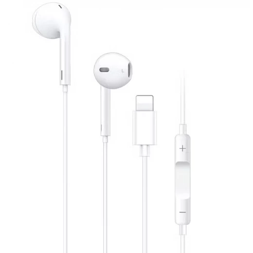 سماعات أذن YH20 مع موصل Lightning وميكروفون وكابل بطول 1.2 متر، أبيض من يسيدو - يسيدو - Image 9