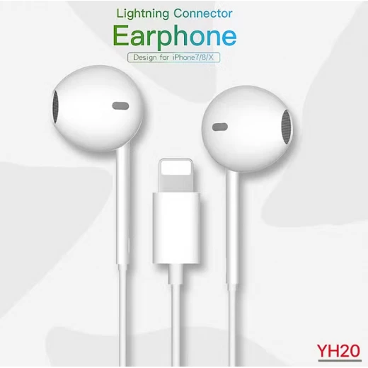 سماعات أذن YH20 مع موصل Lightning وميكروفون وكابل بطول 1.2 متر، أبيض من يسيدو - يسيدو - Image 7