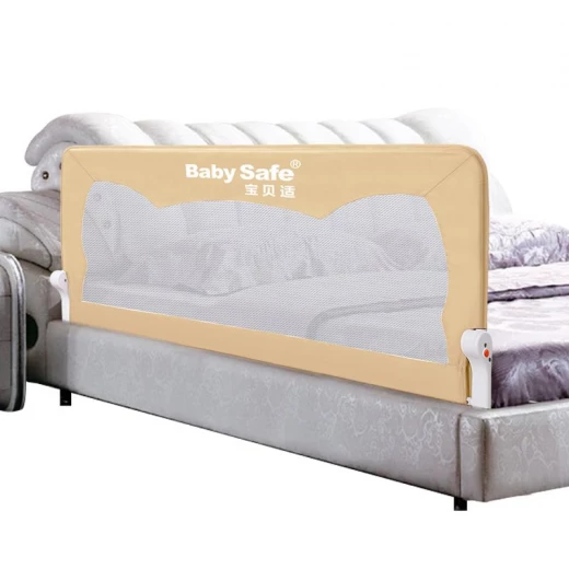 Baby Safe Bed Safety Rail Guard for Toddlers, Beige Color, 150 Cm - Baby Safe - Image 4