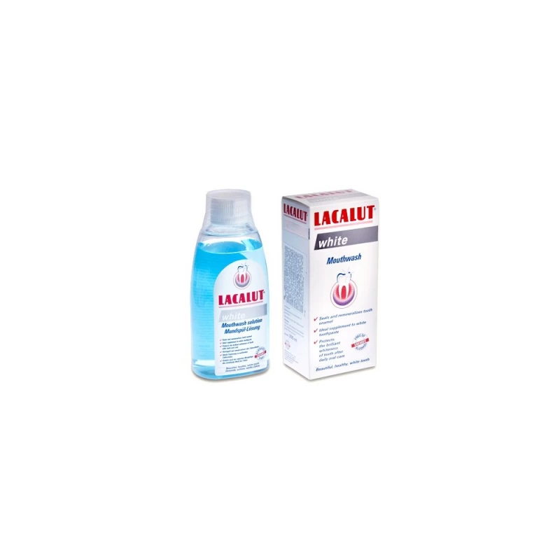 Lacalut White Mouthwash 300 ml - Lacalut