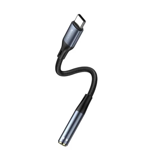 كابل YAU38 يسيدو المصنوع من سبائك الألومنيوم والنايلون  USB-C Type c إلى مقبس صوت Aux مقاس 3.5 مم وكابل سماعة رأس USB - يسيدو - Image 4