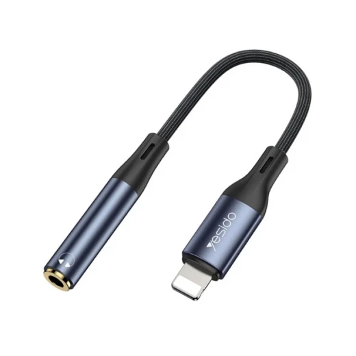 كابل YAU38 يسيدو المصنوع من سبائك الألومنيوم والنايلون  USB-C Type c إلى مقبس صوت Aux مقاس 3.5 مم وكابل سماعة رأس USB - يسيدو - Image 2