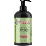 Mielle Organics Rosemary & Mint Strengthening Shampoo Strengthening Shampoo Infused with Biotin, Cleanses and Helps Strengthen Weak and Brittle Hair355ml - Mielle Organics