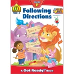 قصة اتباع التوجيهات - كتاب تدريبات ما قبل المدرسة من سكول زون - سكول زون